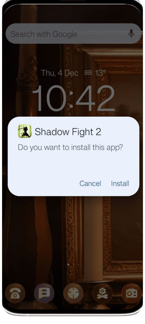 Install and Play shadow fight 2 mod apk 