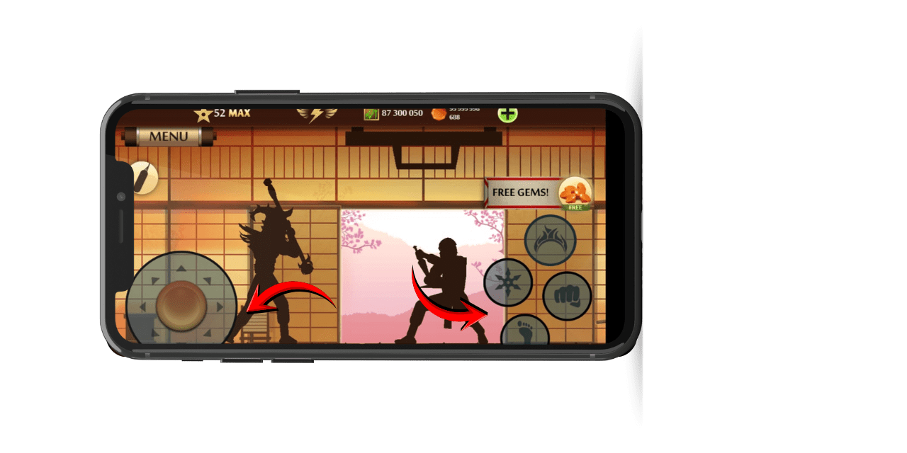 shadow fight 2 mod apk smothly touch system in ios 