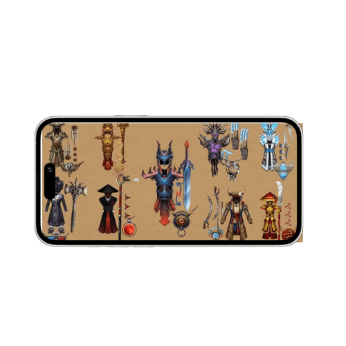 all armor suits unlocked in mod version 