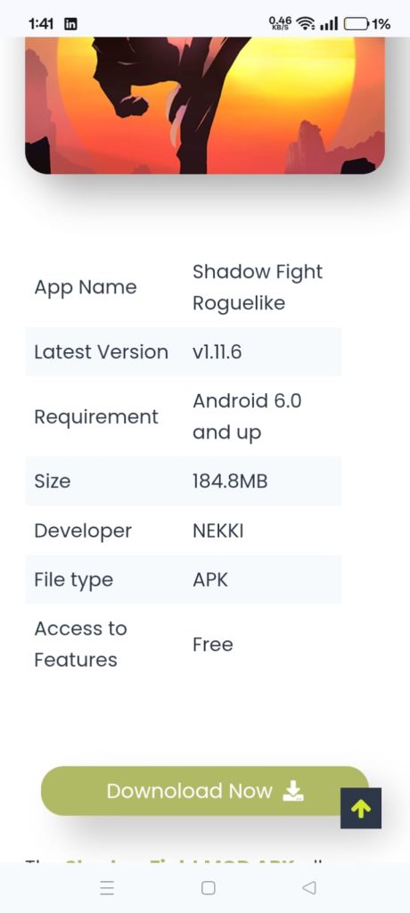 How to download Shadow Fight Roguelike MOD APK in andorid 