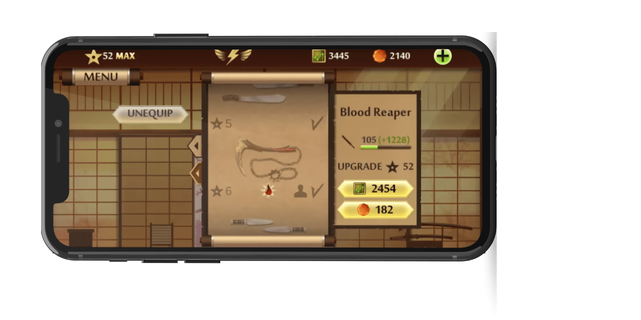 blodd repear in shadow fight 2 apk