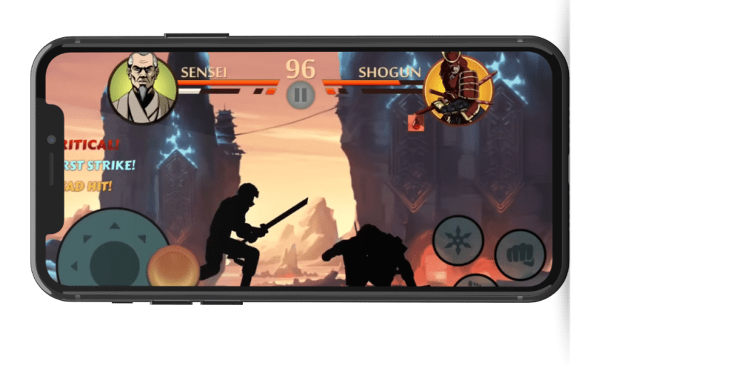 shougen character in shadow fight apk mod 