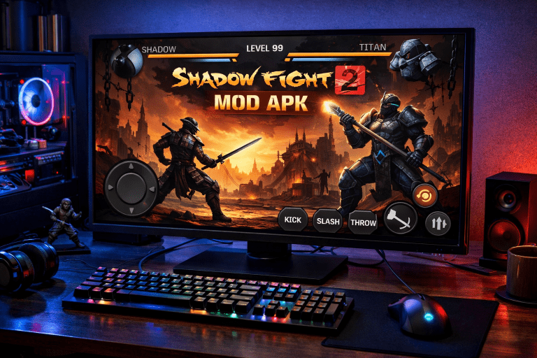 How to Play shadow fight 2 In Window