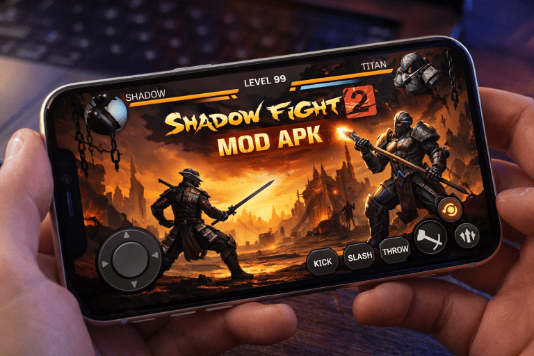How to Play shadow fight game in IOS